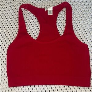 Racerback crop top